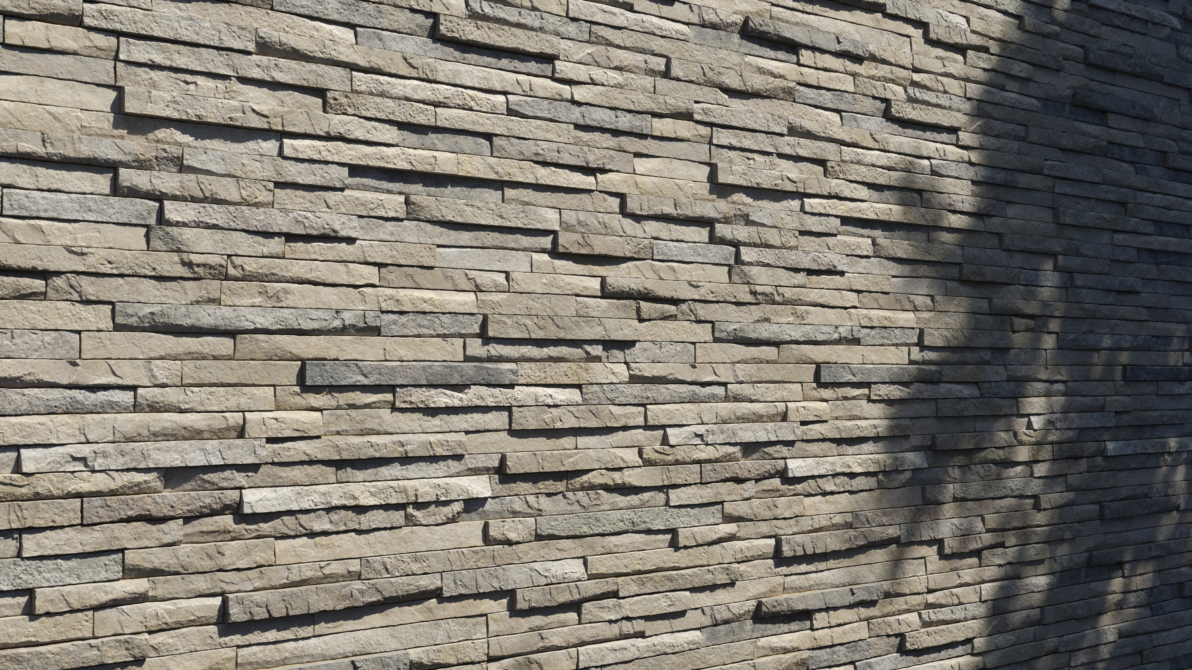 Stacked Stone Wall Cladding - PBR0312